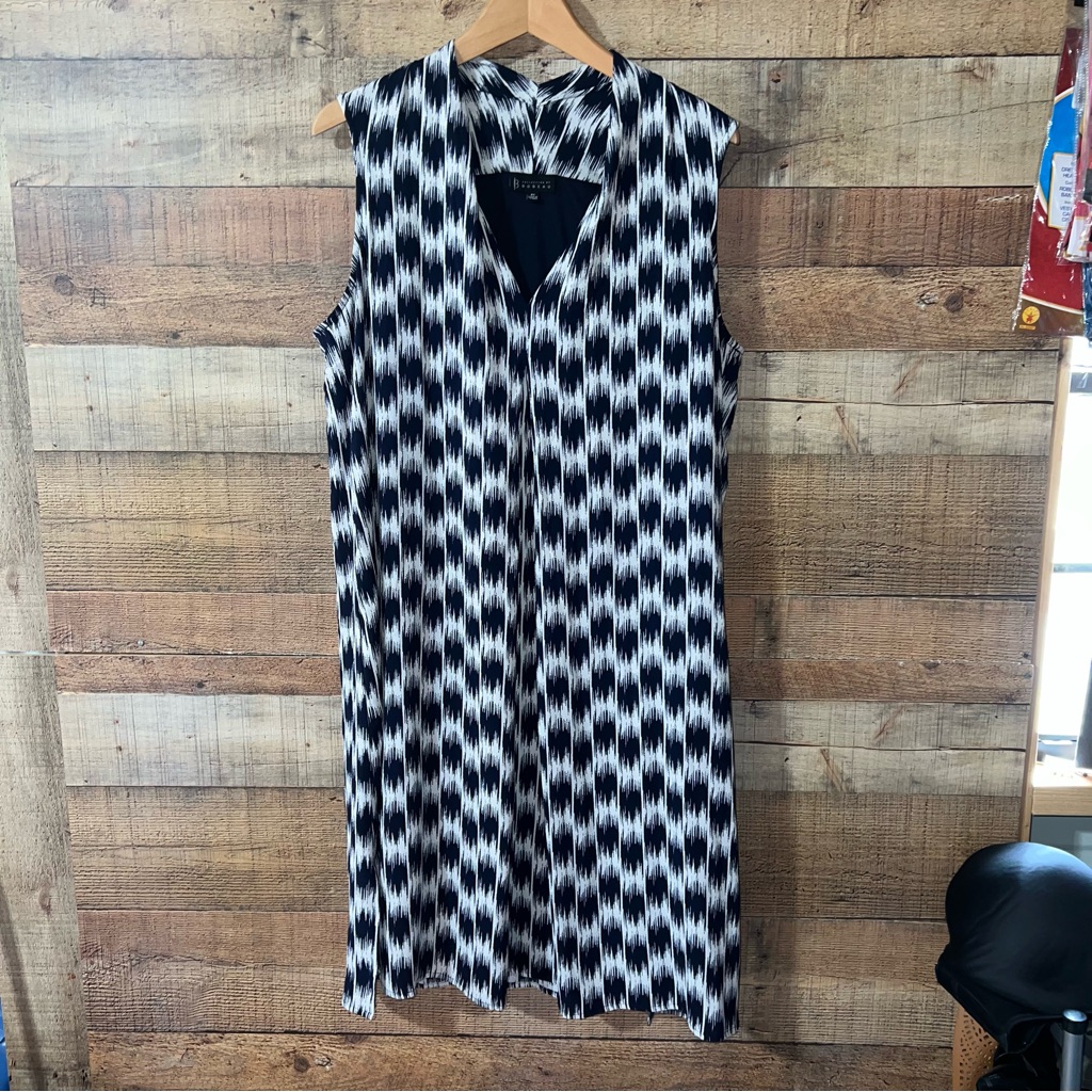 Bobeau Swing Style Dress Sleeveless 2x
